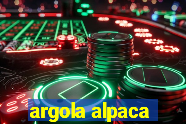 argola alpaca
